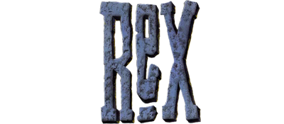 Radical Rex logo for Sega Mega Drive